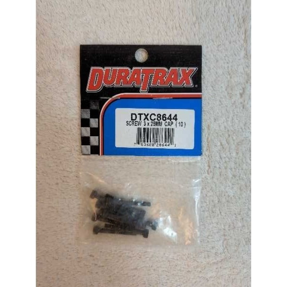 Duratrax DTXC8644 Screw 3x25mm Cap 10 RC Car Parts